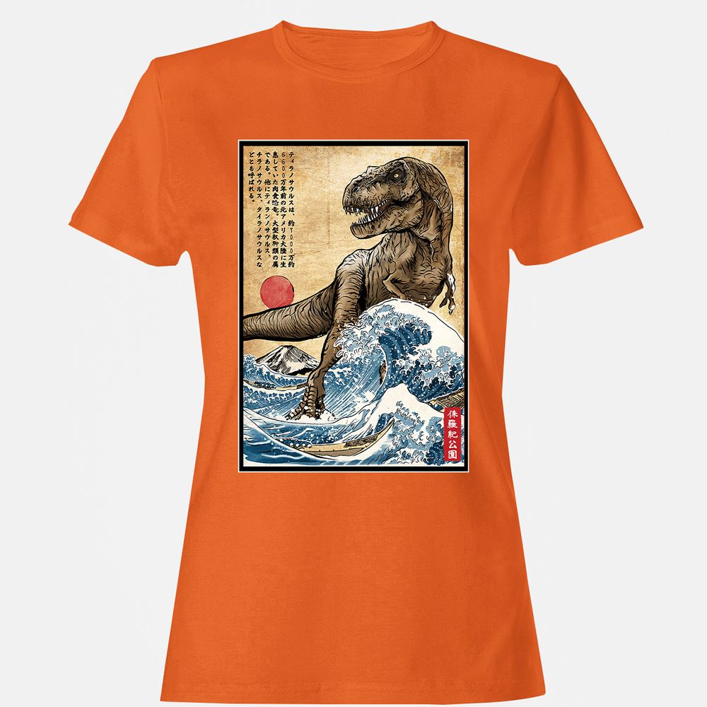 Women's T-Shirt - ZRC2SFSX - Orange - 11