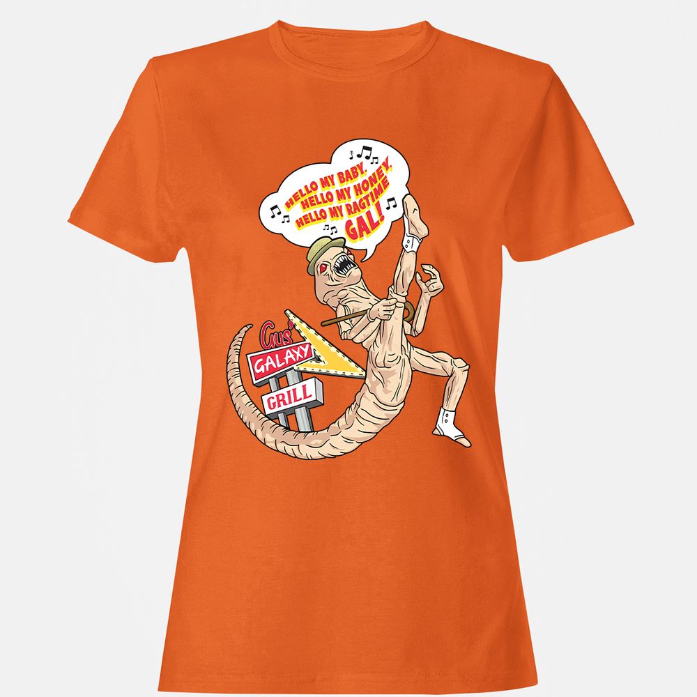 Women's T-Shirt - UA1DXSB4 - Orange - 11