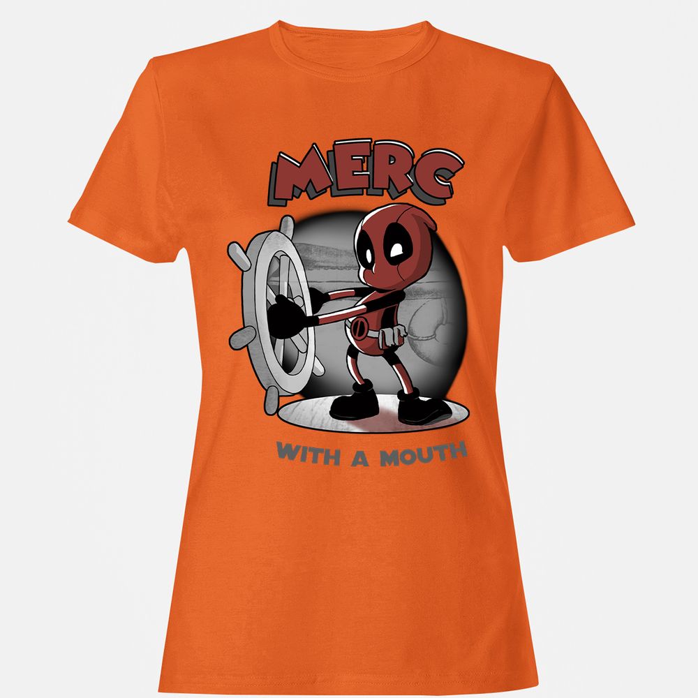 Women's T-Shirt - 91XD9FGA - Orange - 11