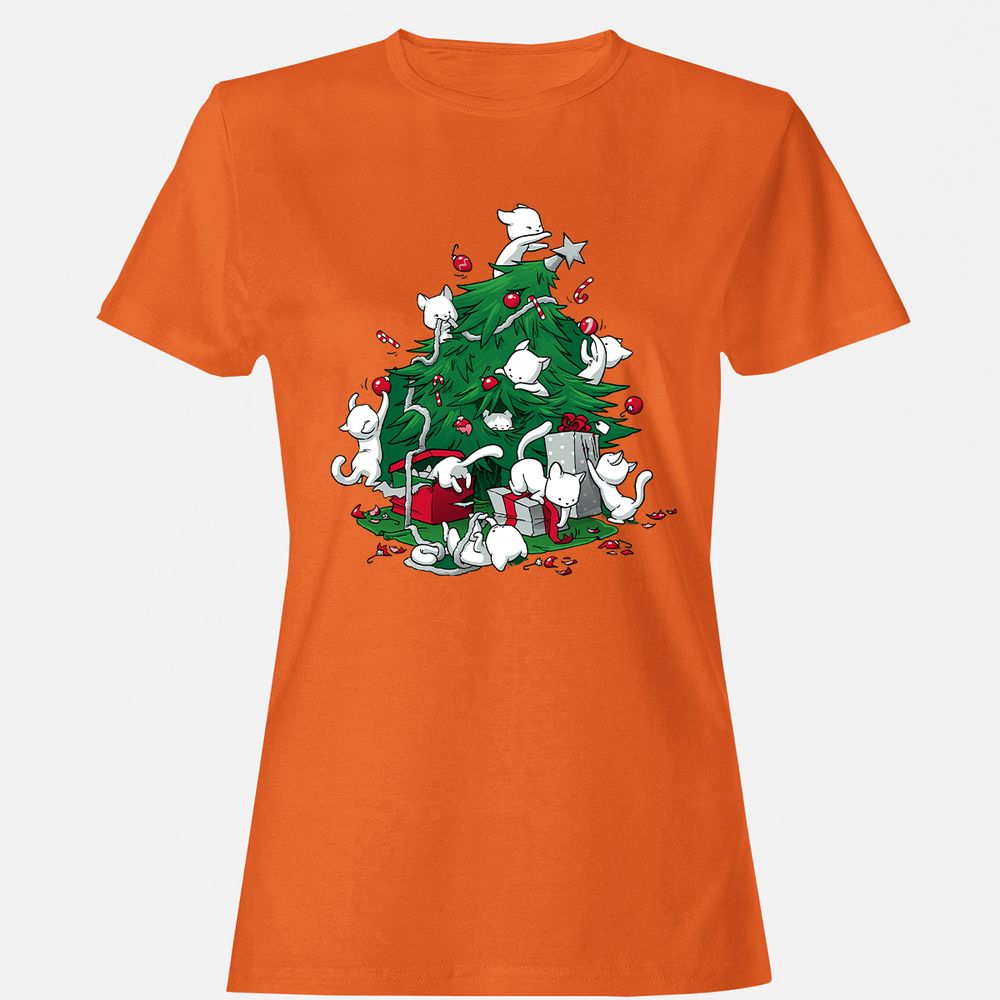 Women's T-Shirt - A4LX948M - Orange - 11