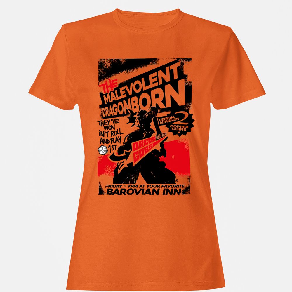 Women's T-Shirt - GBNY8BFQ - Orange - 11