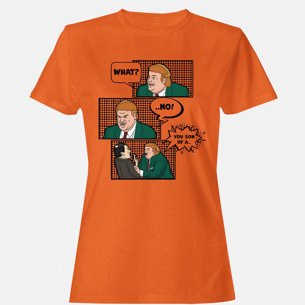 Women's T-Shirt - 8TVQJ8HX - Orange - 11