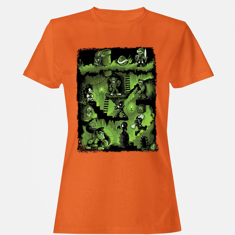 Women's T-Shirt - US6NKD1D - Orange - 11
