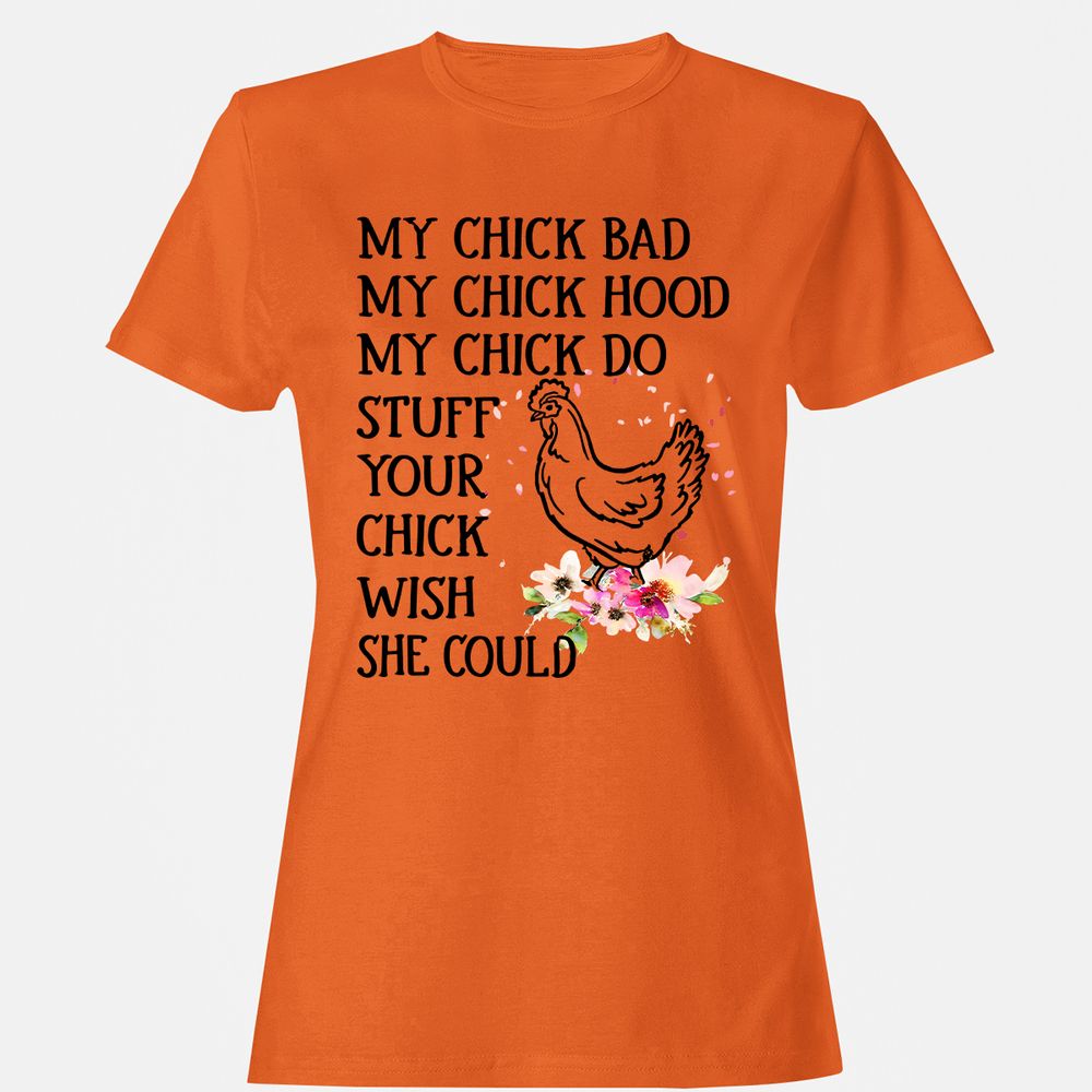 Women's T-Shirt - JS2ZXBAM - Orange - 11