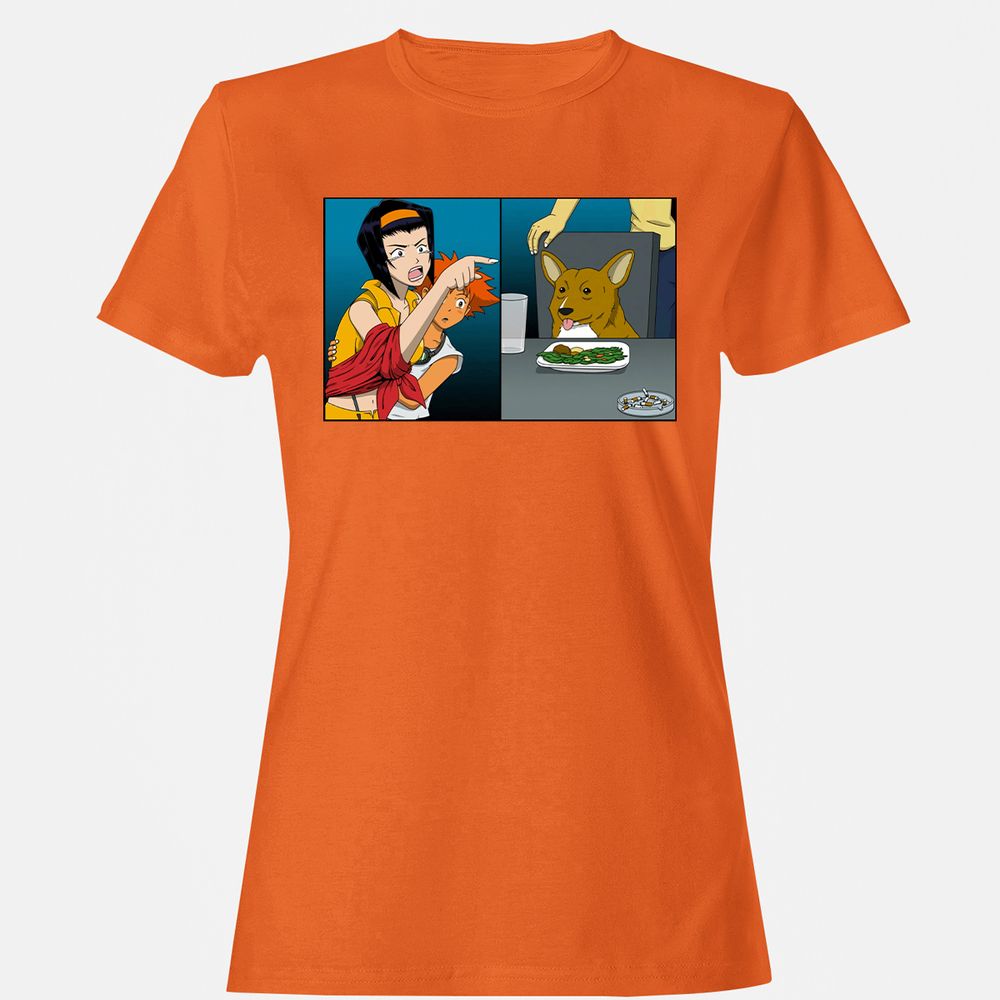 Women's T-Shirt - A3HDH2EF - Orange - 11