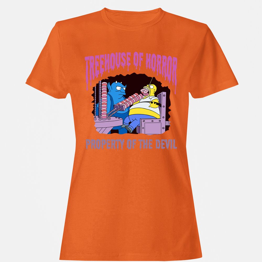 Women's T-Shirt - D3J36H7Z - Orange - 11