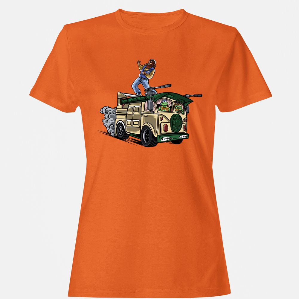 Women's T-Shirt - U5MNHTH5 - Orange - 11