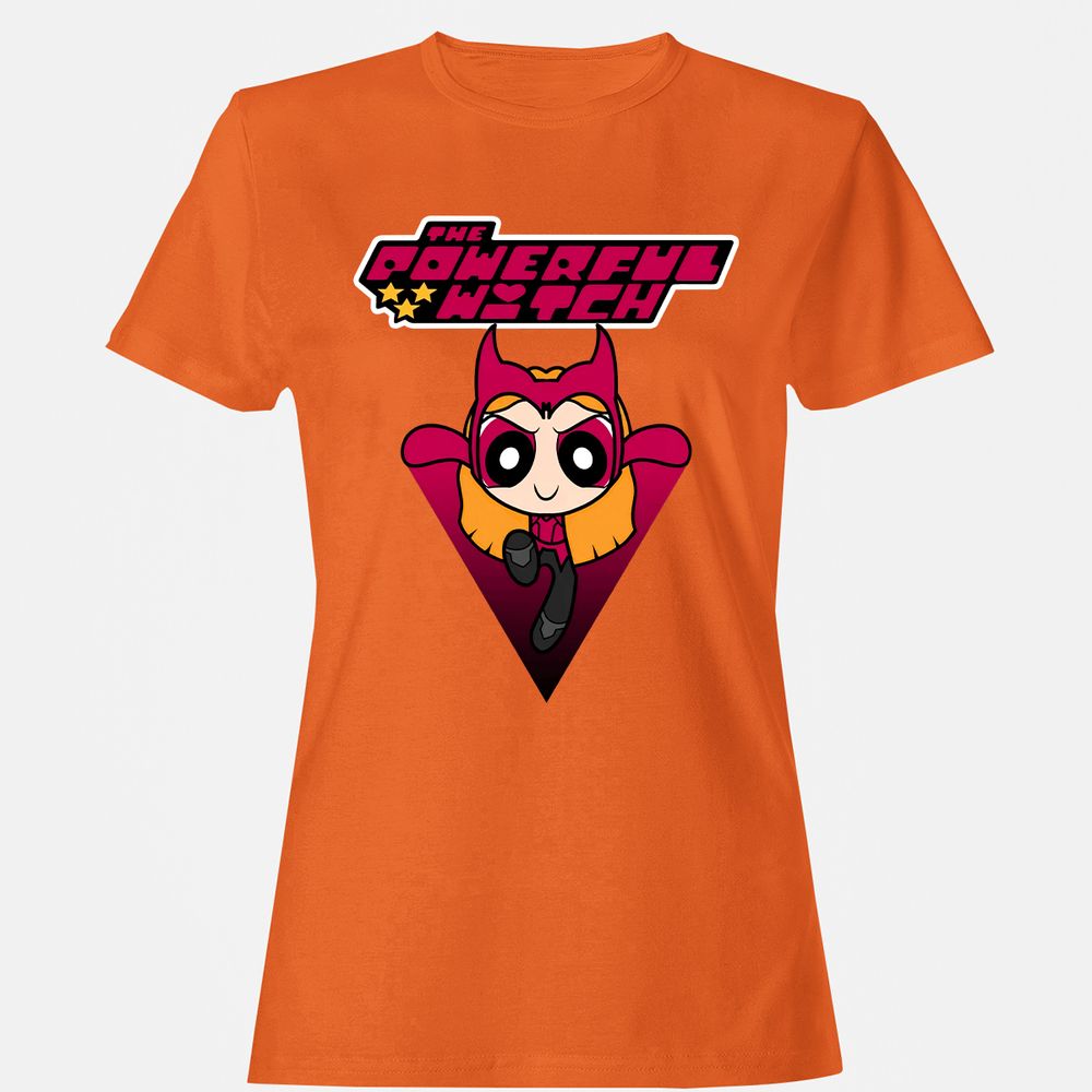 Women's T-Shirt - HN98M8SV - Orange - 11