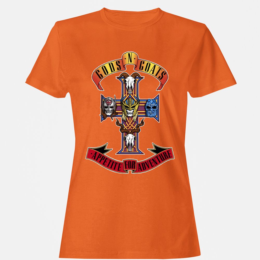 Women's T-Shirt - K9LQG8TS - Orange - 11