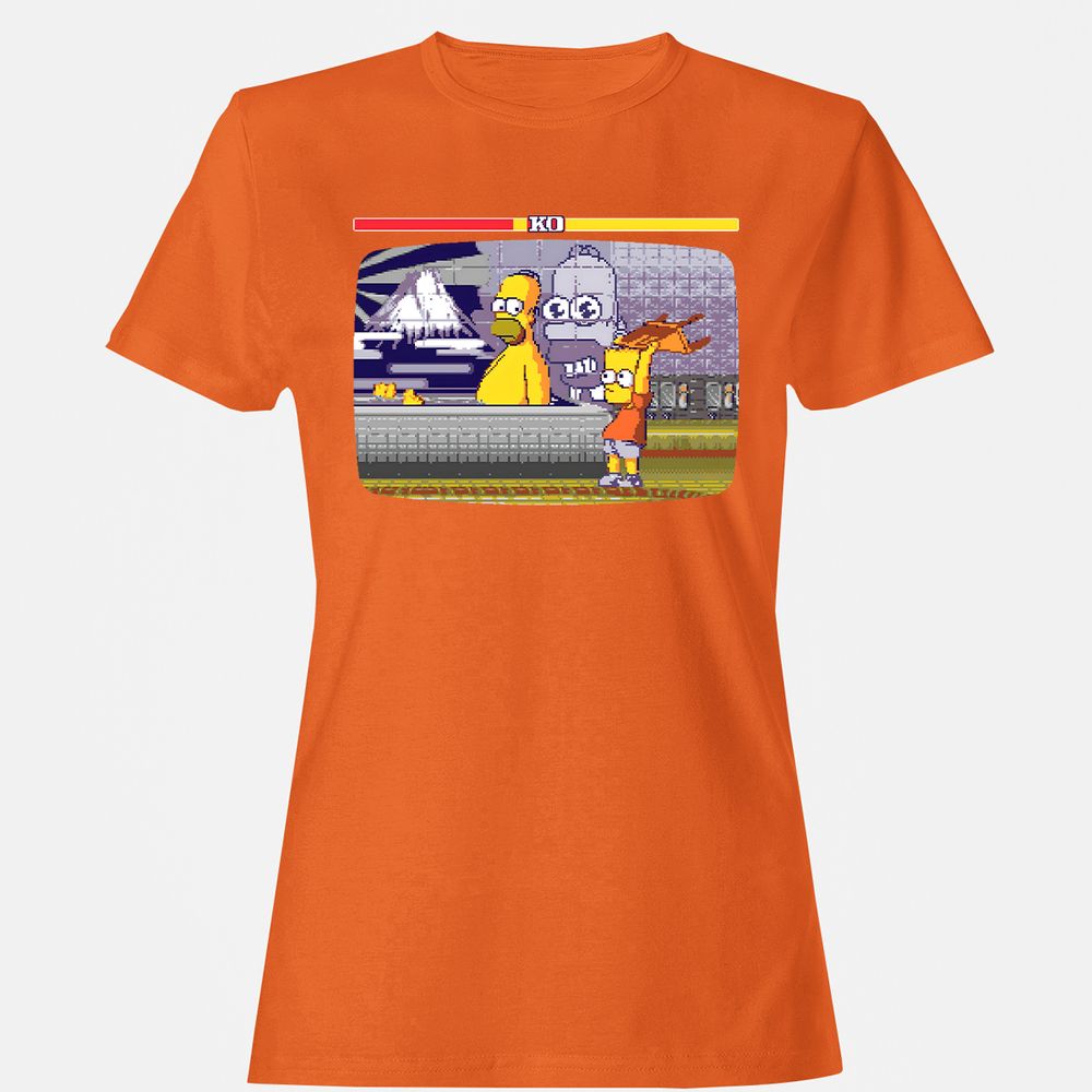 Women's T-Shirt - T5B1E6WC - Orange - 11