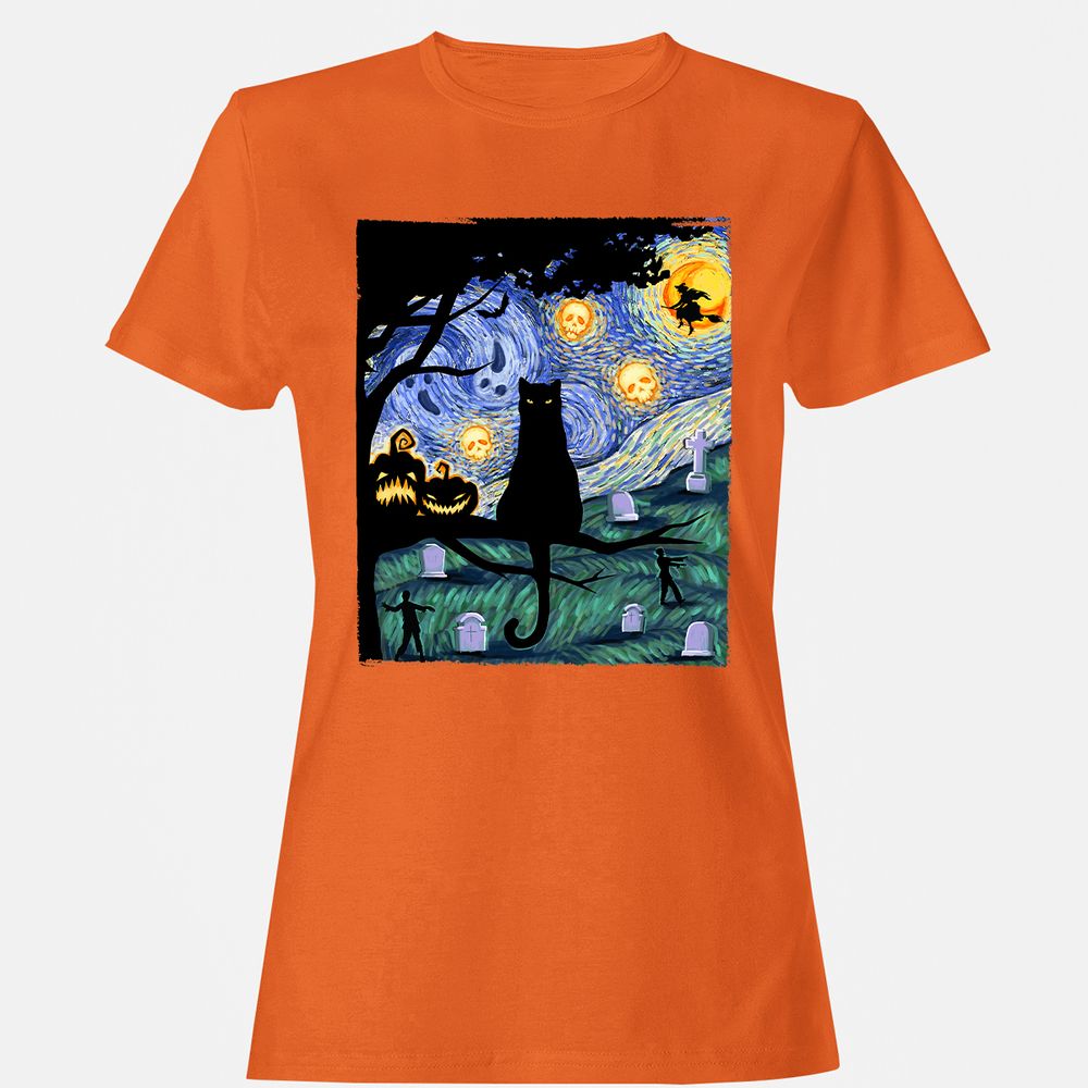 Women's T-Shirt - KH1BEVYS - Orange - 11