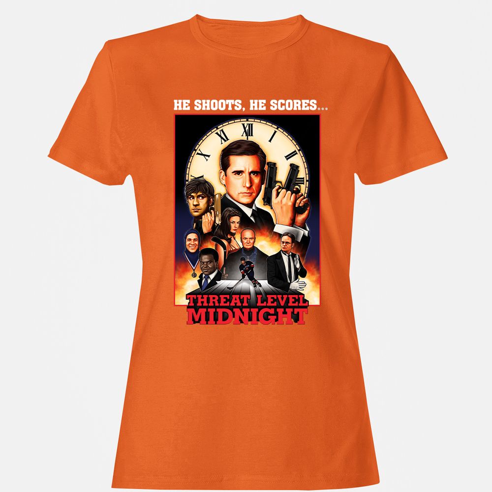 Women's T-Shirt - L5KQE91H - Orange - 11