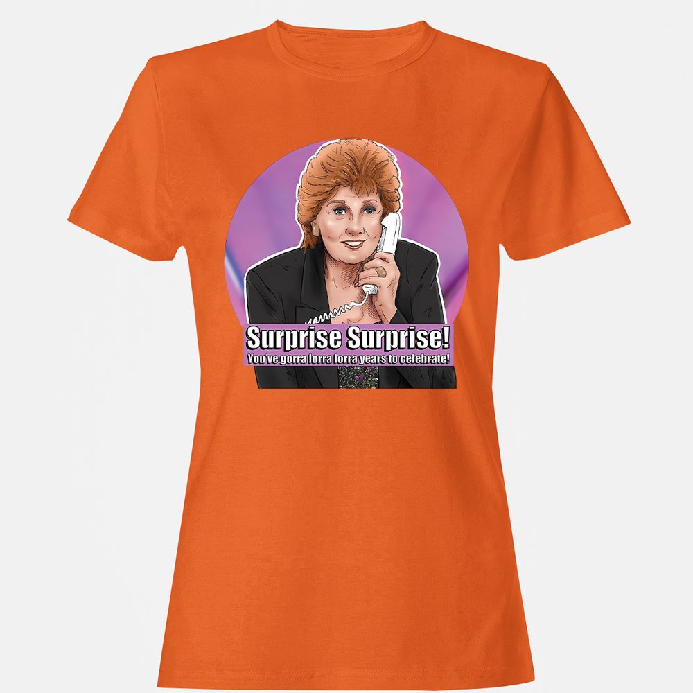 Women's T-Shirt - EZ4U5F5M - Orange - 11