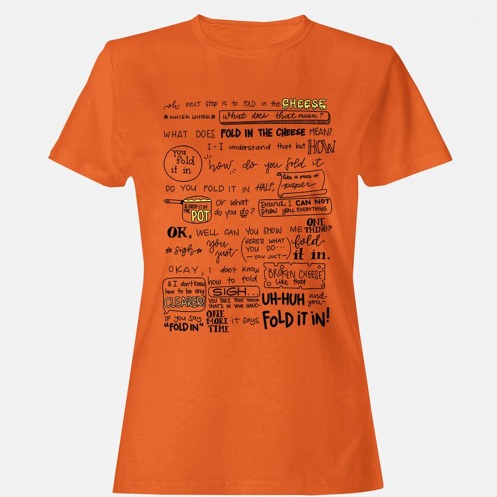 Women's T-Shirt - YB2RGPM1 - Orange - 11