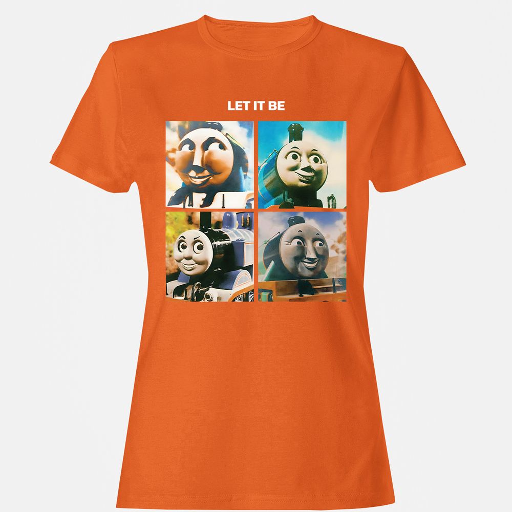 Women's T-Shirt - 6S9E28F5 - Orange - 11