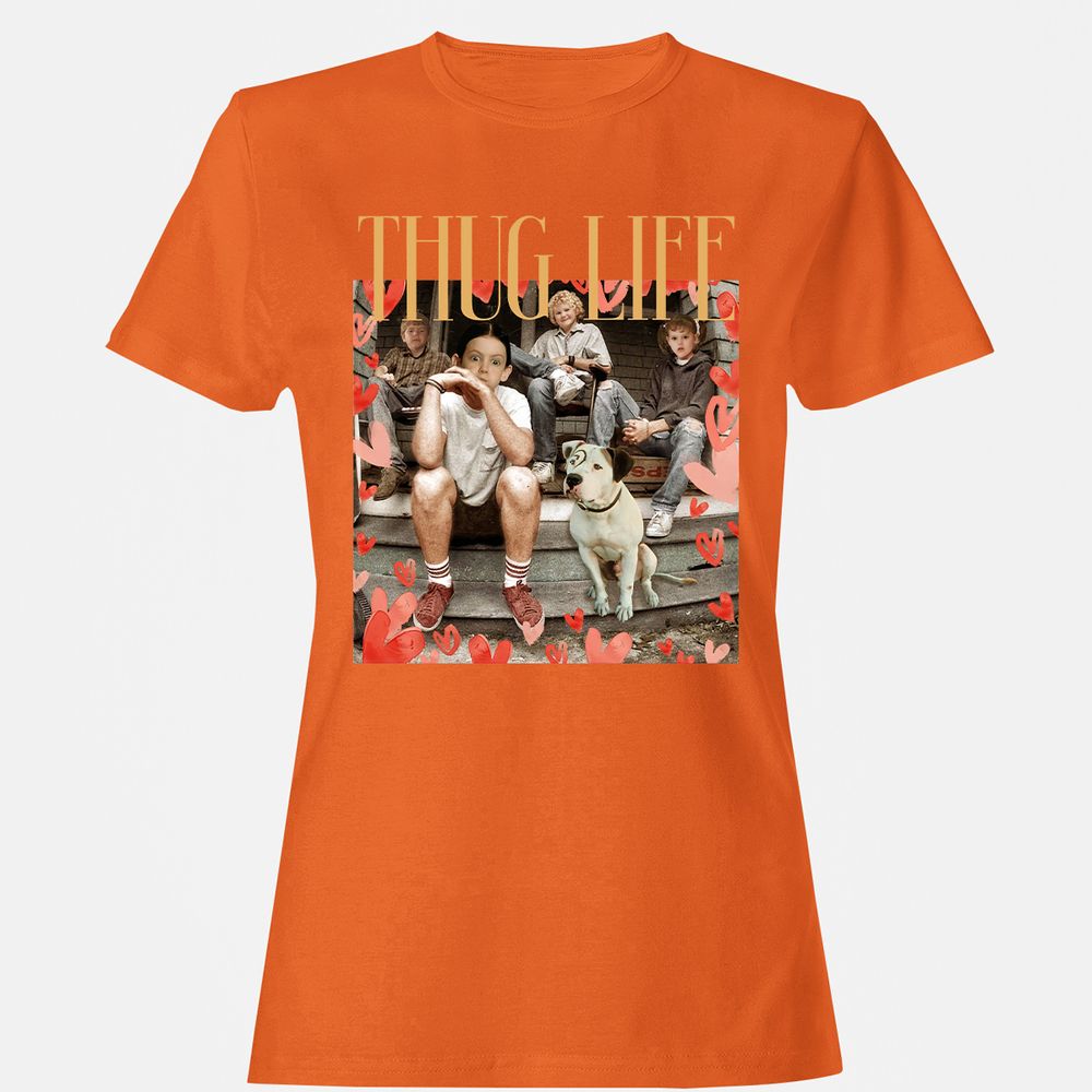 Women's T-Shirt - VQSKMANH - Orange - 11