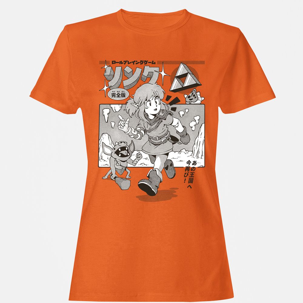 Women's T-Shirt - TD8D2FTB - Orange - 11