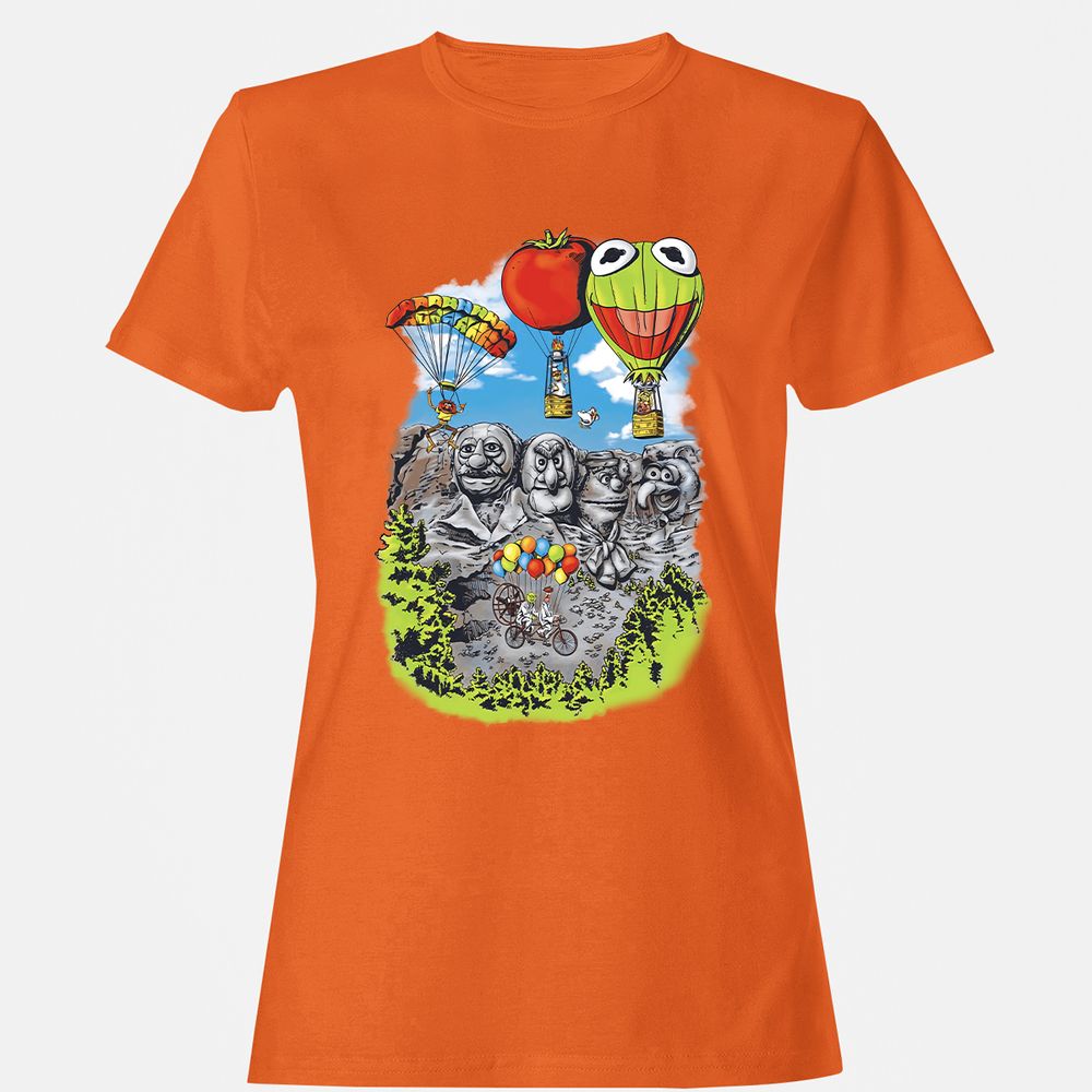Women's T-Shirt - D9GFFX34 - Orange - 11