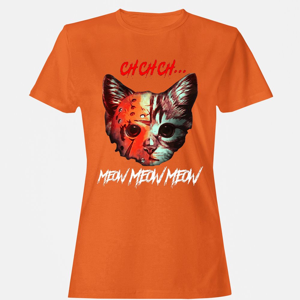 Women's T-Shirt - XCLMZN34 - Orange - 11