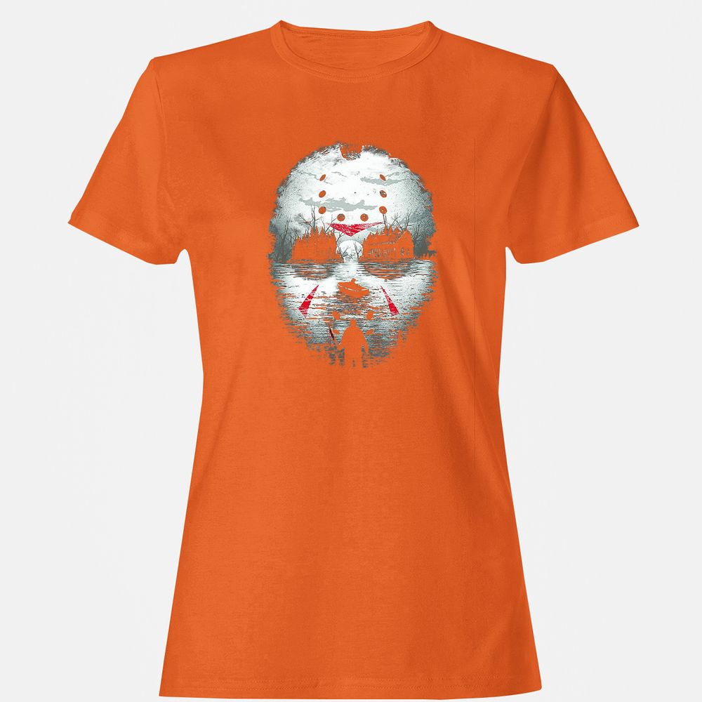 Women's T-Shirt - H9V6RFNX - Orange - 11