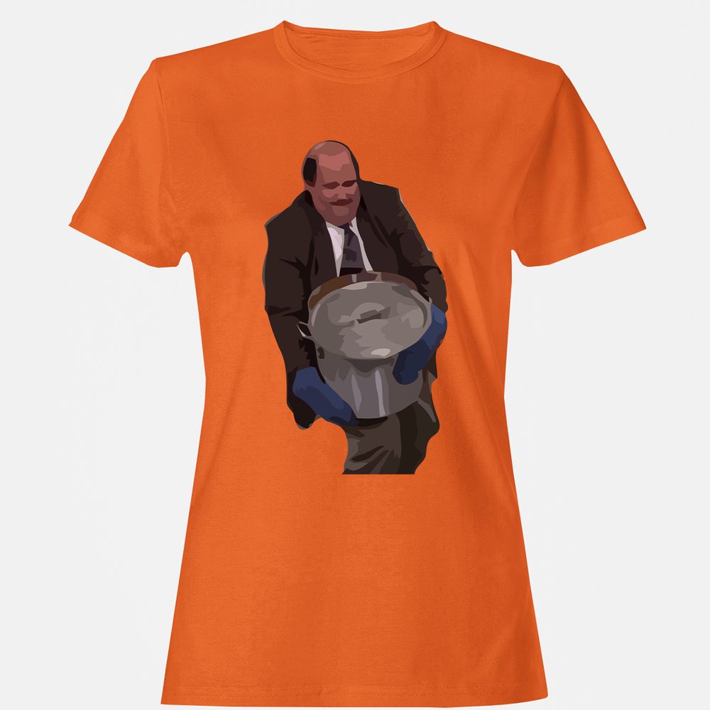 Women's T-Shirt - T7VRM6X9 - Orange - 11