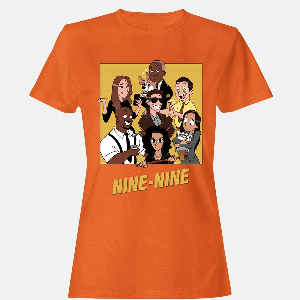 Women's T-Shirt - NECJR3FT - Orange - 11