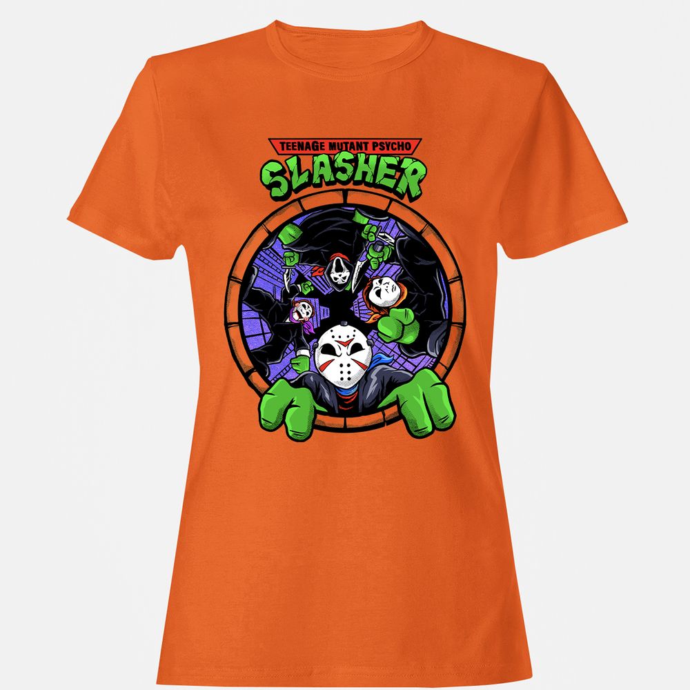 Women's T-Shirt - MG63455P - Orange - 11