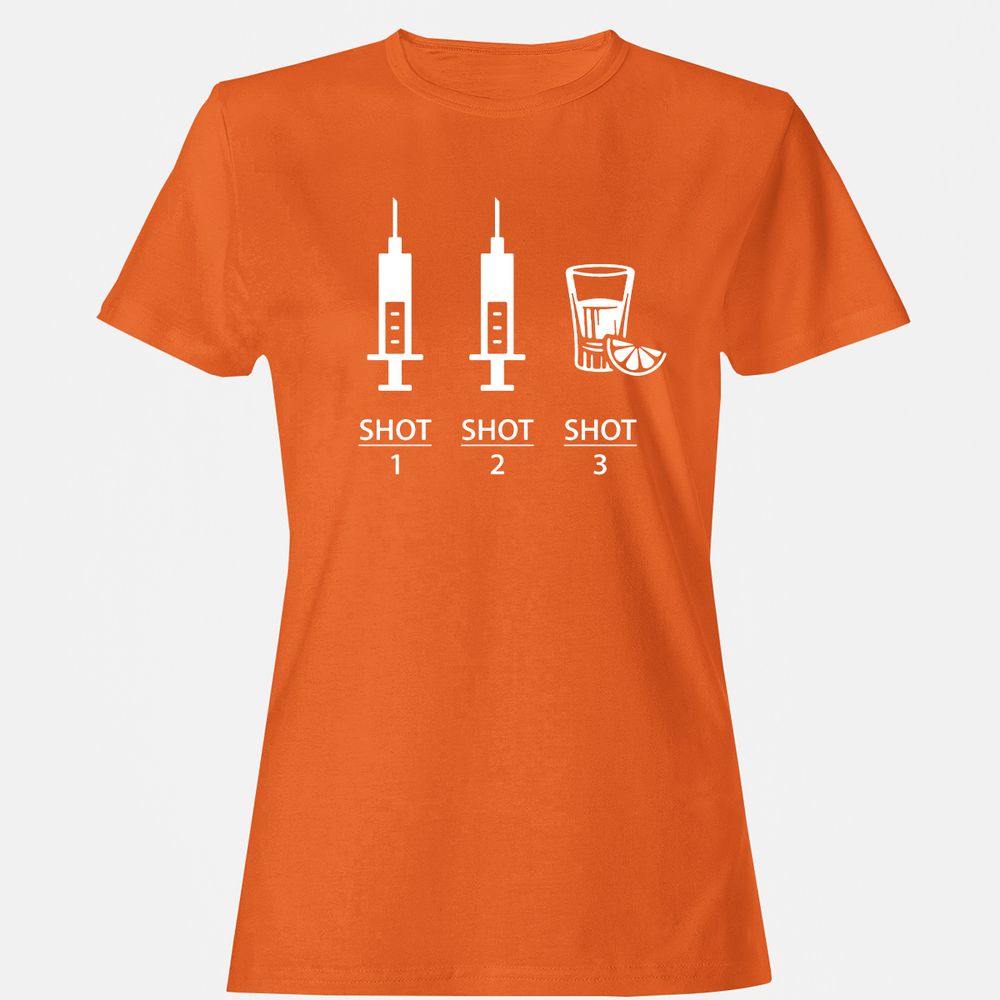 Women's T-Shirt - MXQSQJR2 - Orange - 11