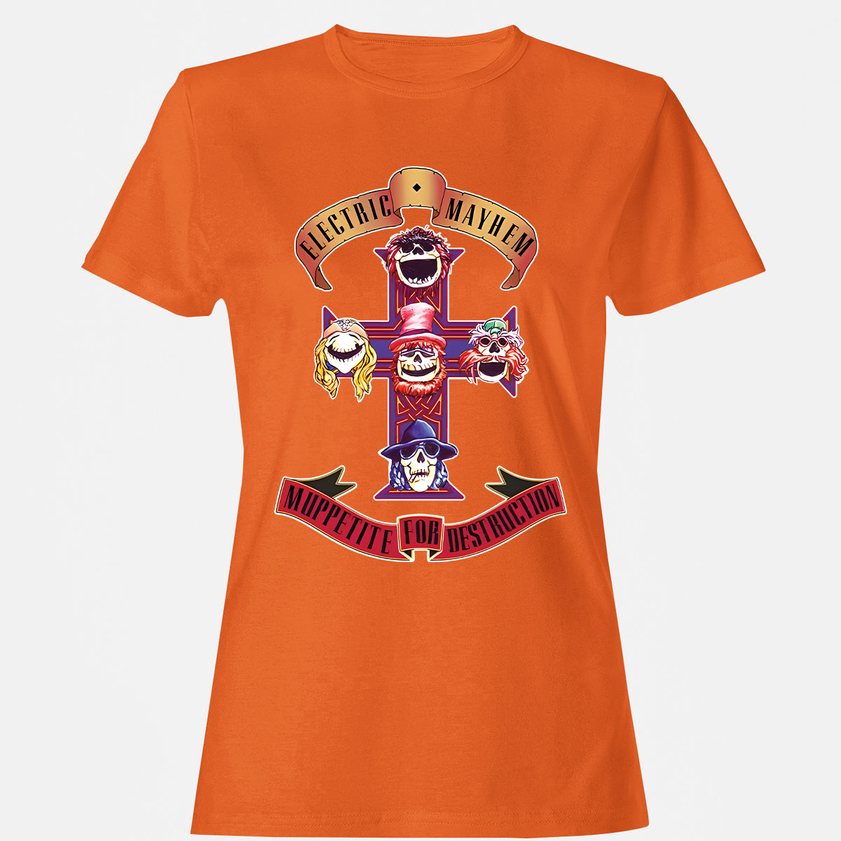 Women's T-Shirt - 1FM9DDXJ - Orange - 11