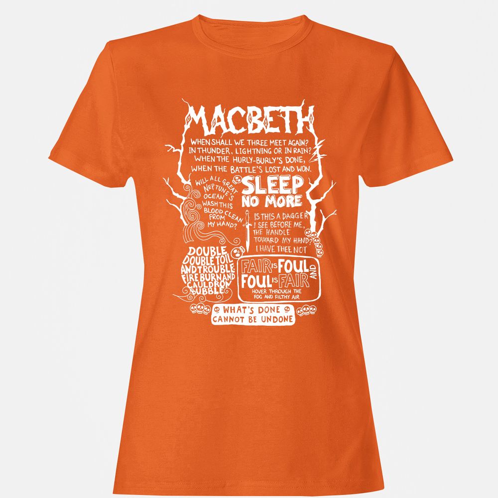 Women's T-Shirt - 3WA4VR1Q - Orange - 11