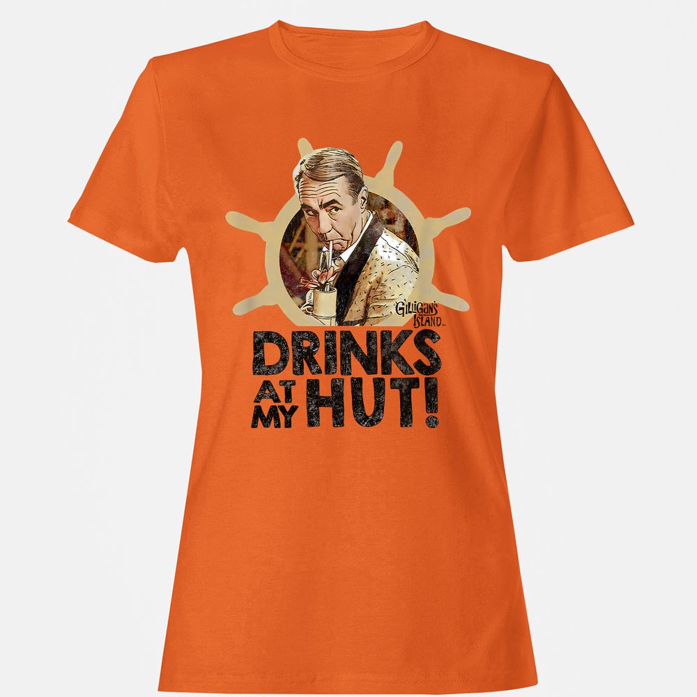 Women's T-Shirt - 1PKQNDRS - Orange - 11