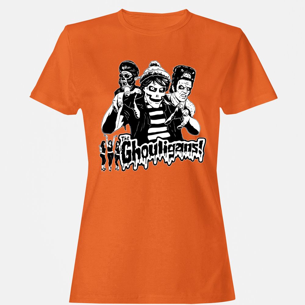 Women's T-Shirt - UXAKKG8D - Orange - 11