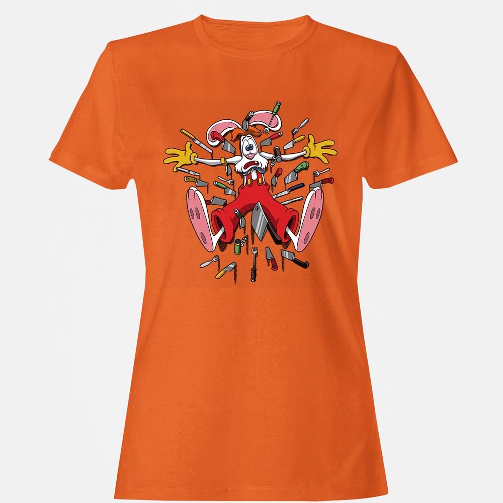 Women's T-Shirt - YW8VSHJB - Orange - 11