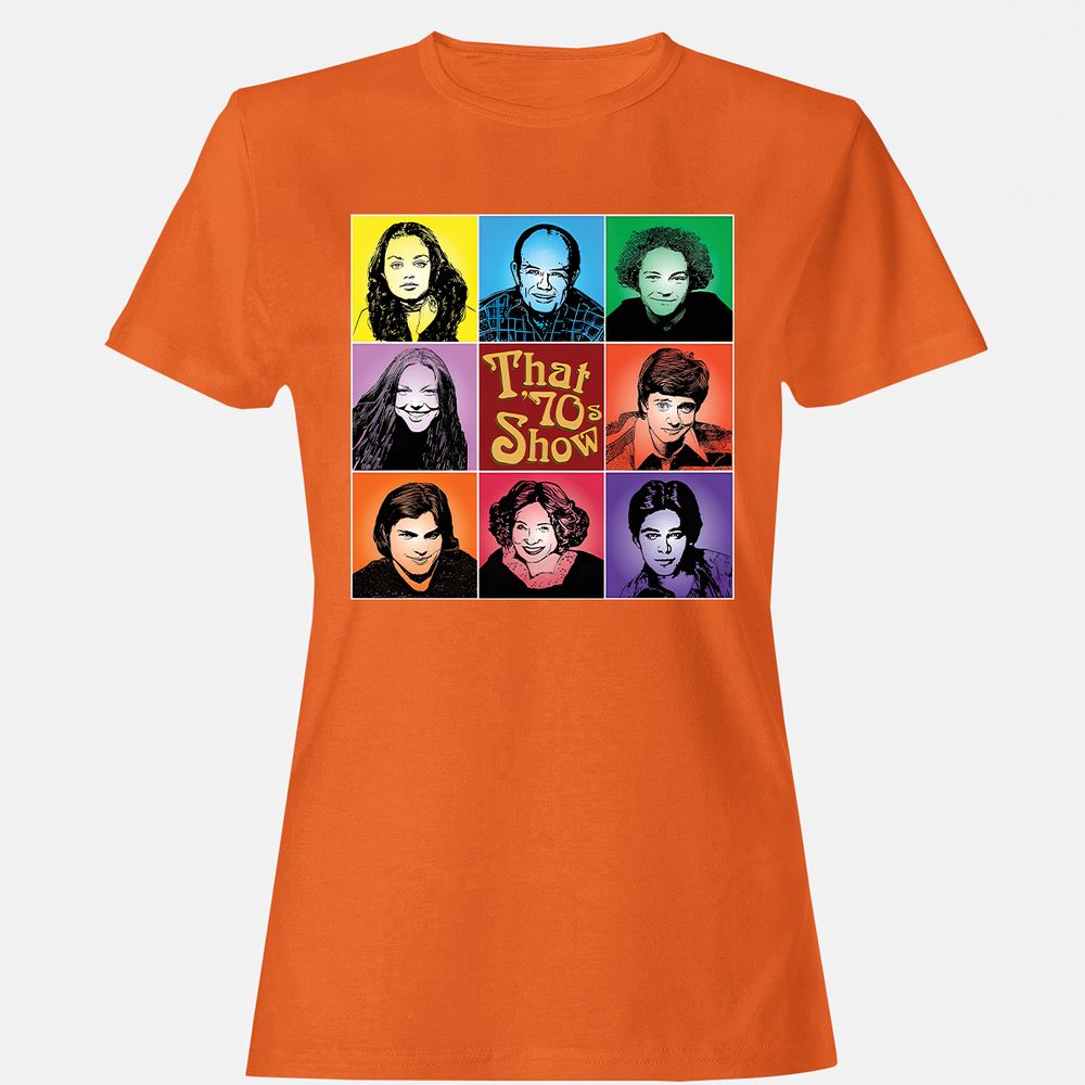 Women's T-Shirt - DP2E4FPL - Orange - 11