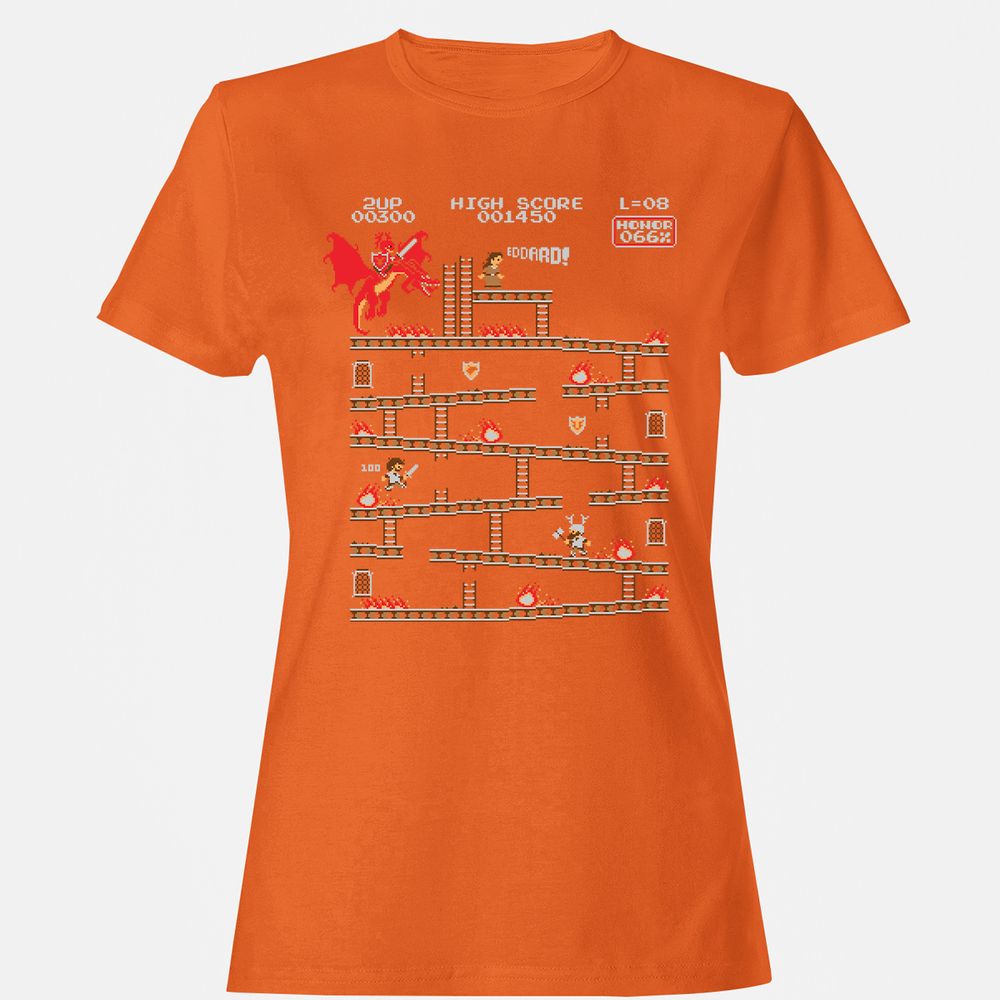 Women's T-Shirt - 2PFSASYE - Orange - 11