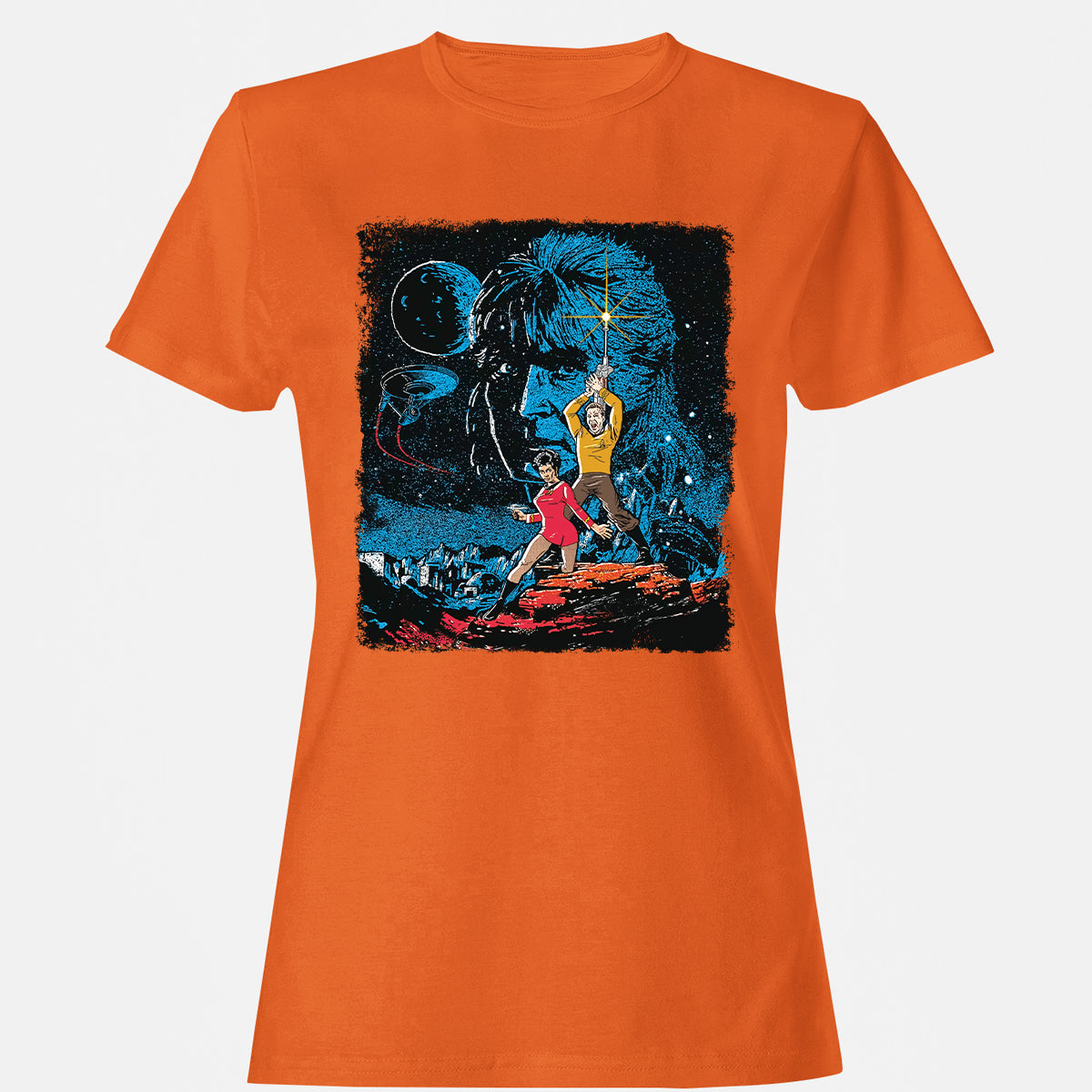 Women's T-Shirt - QYY169UW - Orange - 11