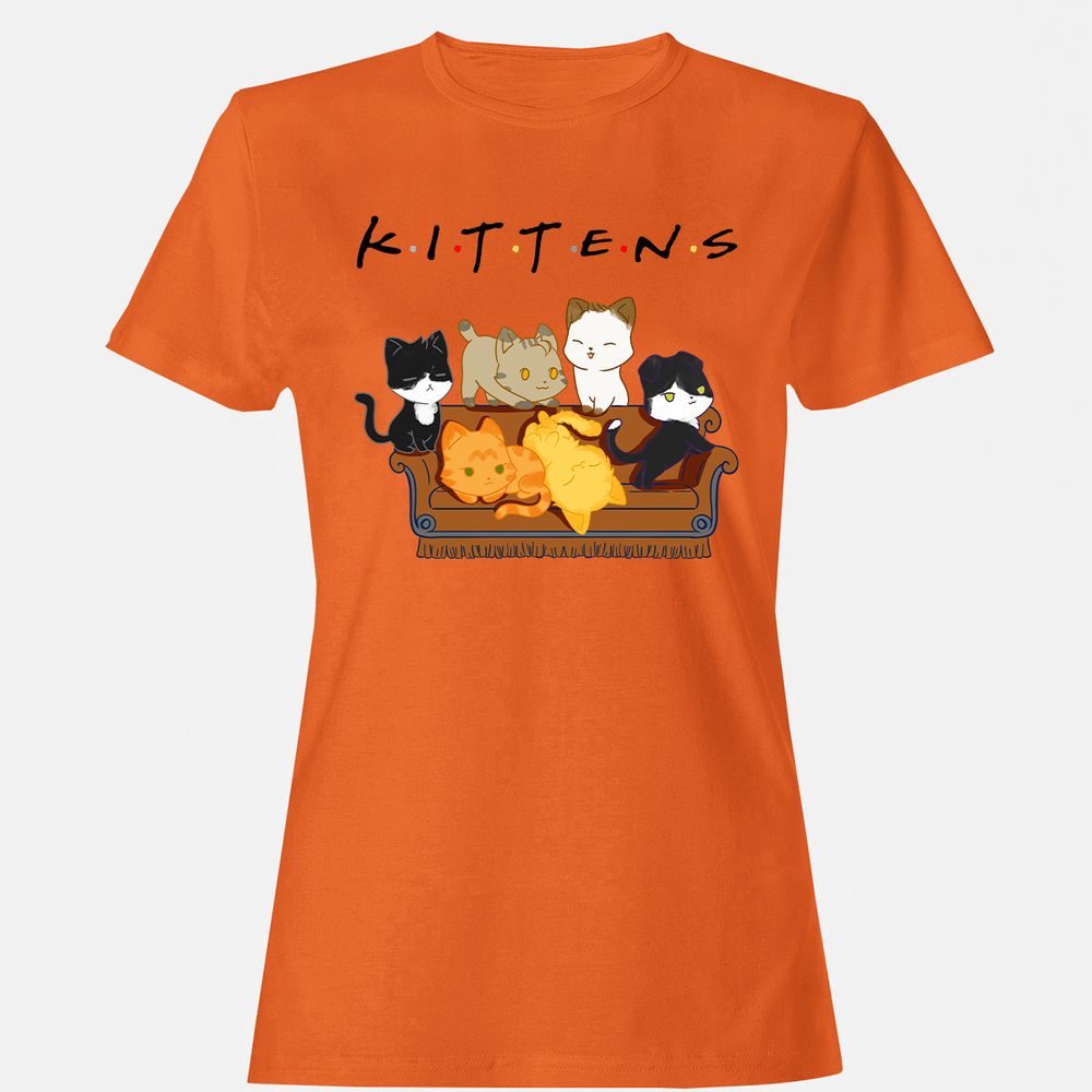 Women's T-Shirt - F788YH61 - Orange - 11