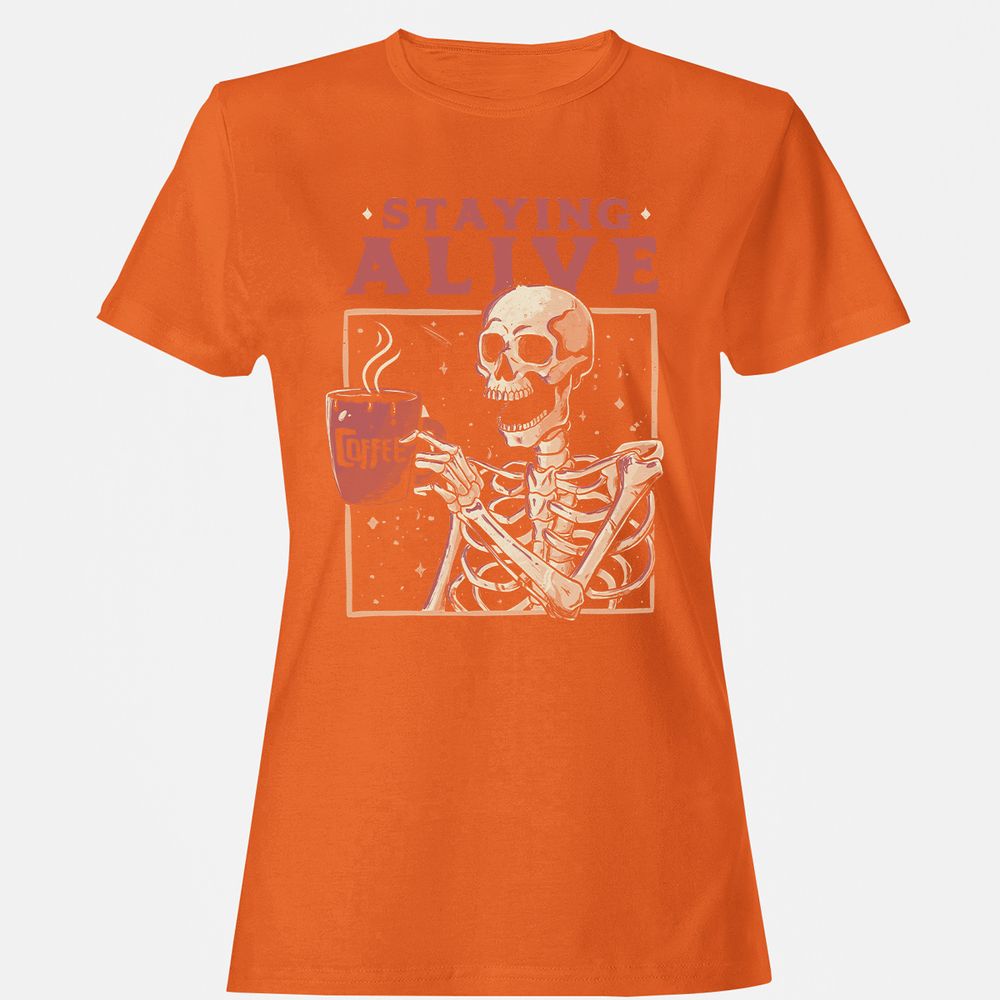Women's T-Shirt - K69UMURU - Orange - 11