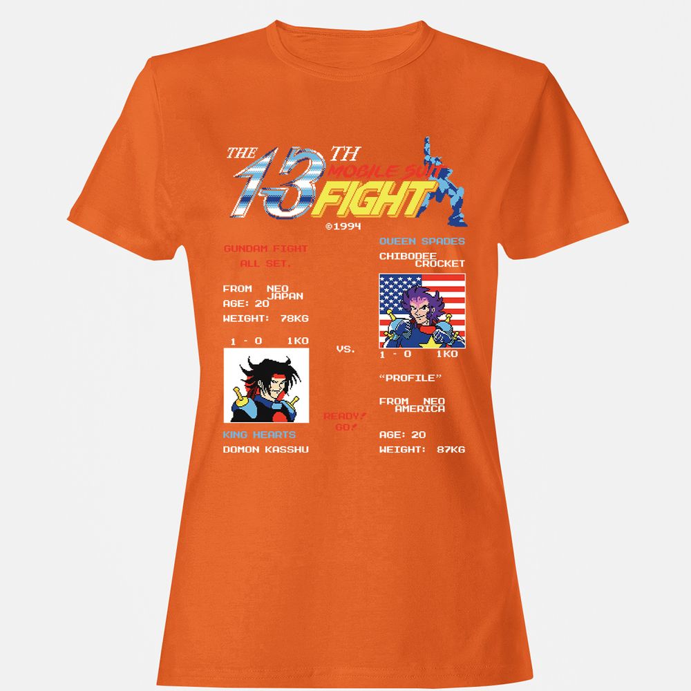 Women's T-Shirt - AVBU1Z8Q - Orange - 11