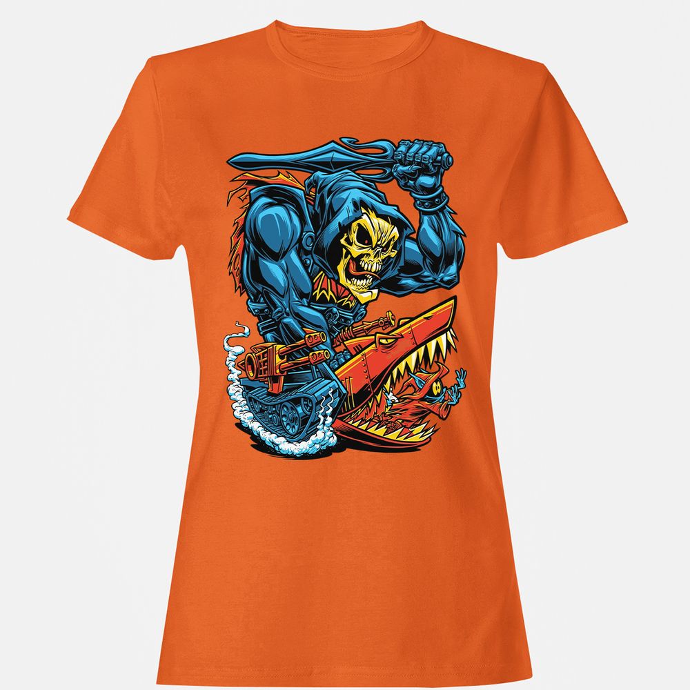 Women's T-Shirt - EN1P7WKU - Orange - 11