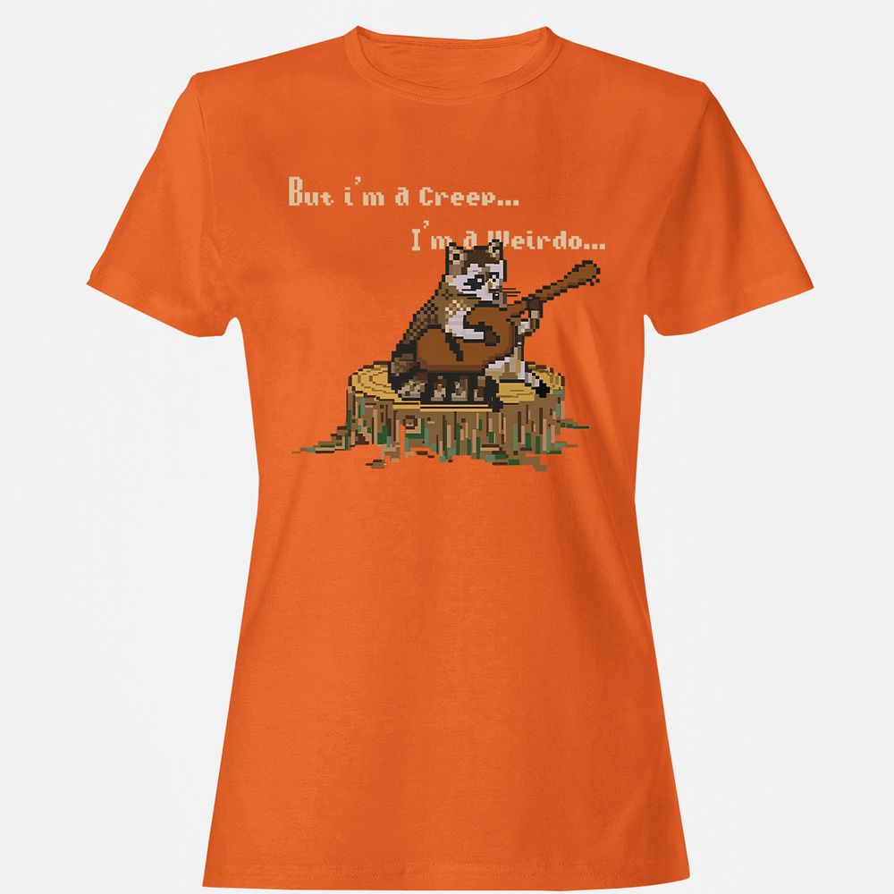 Women's T-Shirt - 7D2KWKHQ - Orange - 11