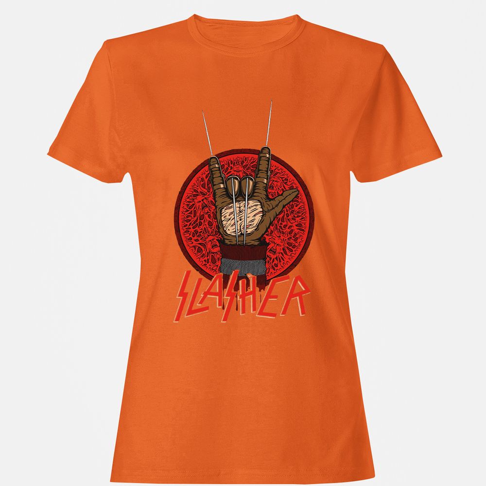Women's T-Shirt - VKVCFLD7 - Orange - 11