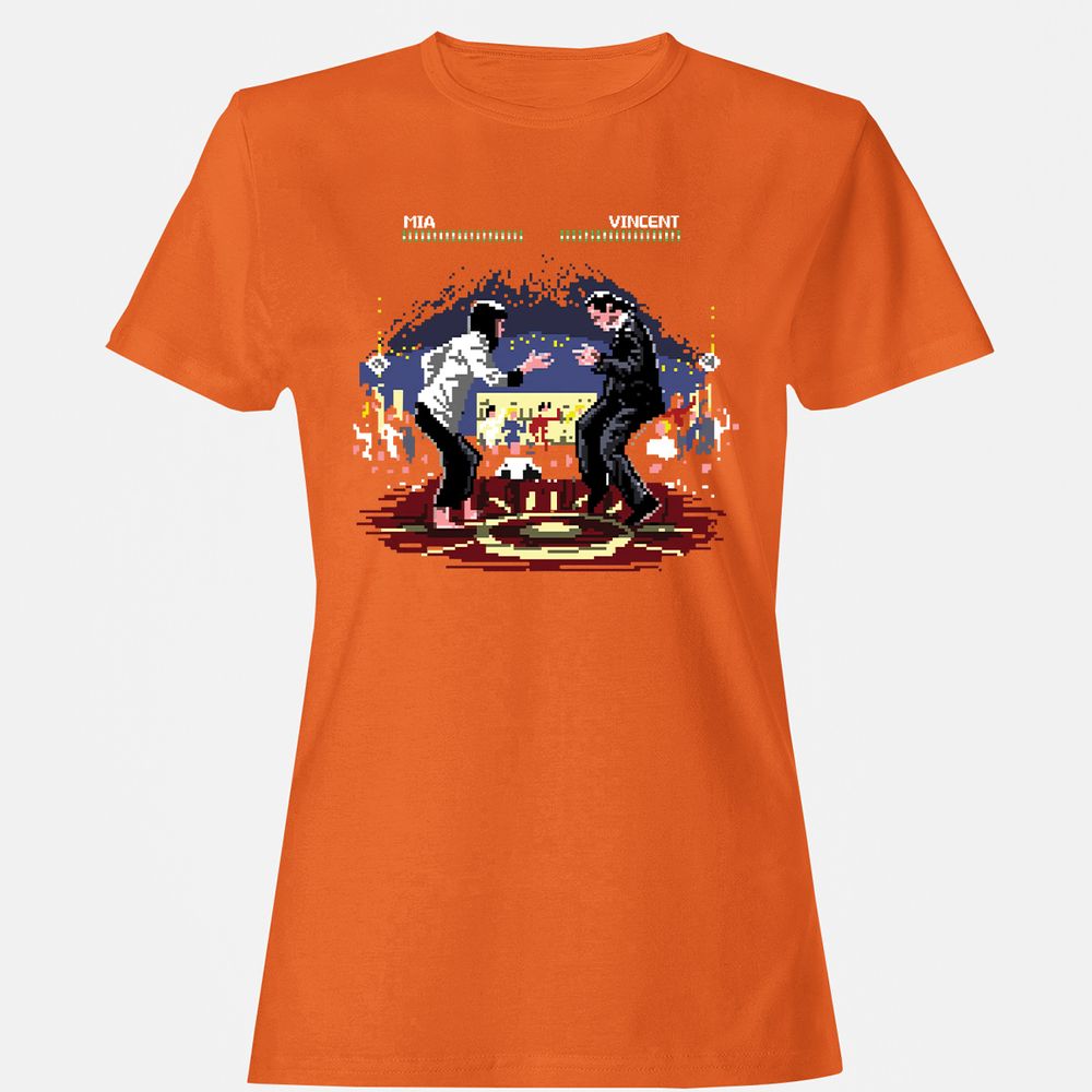 Women's T-Shirt - X3DPWVC4 - Orange - 11