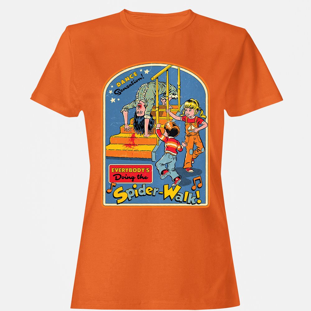 Women's T-Shirt - 5C9R85VL - Orange - 11