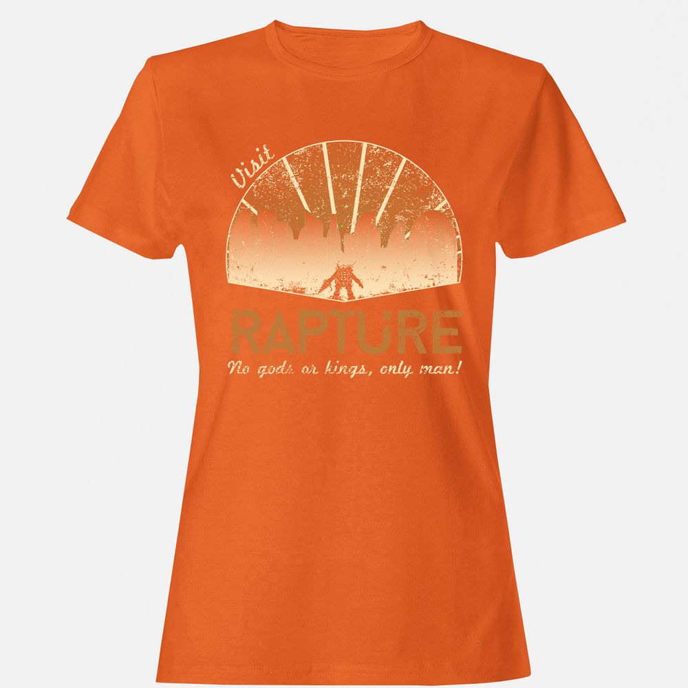 Women's T-Shirt - VJJFR4U6 - Orange - 11