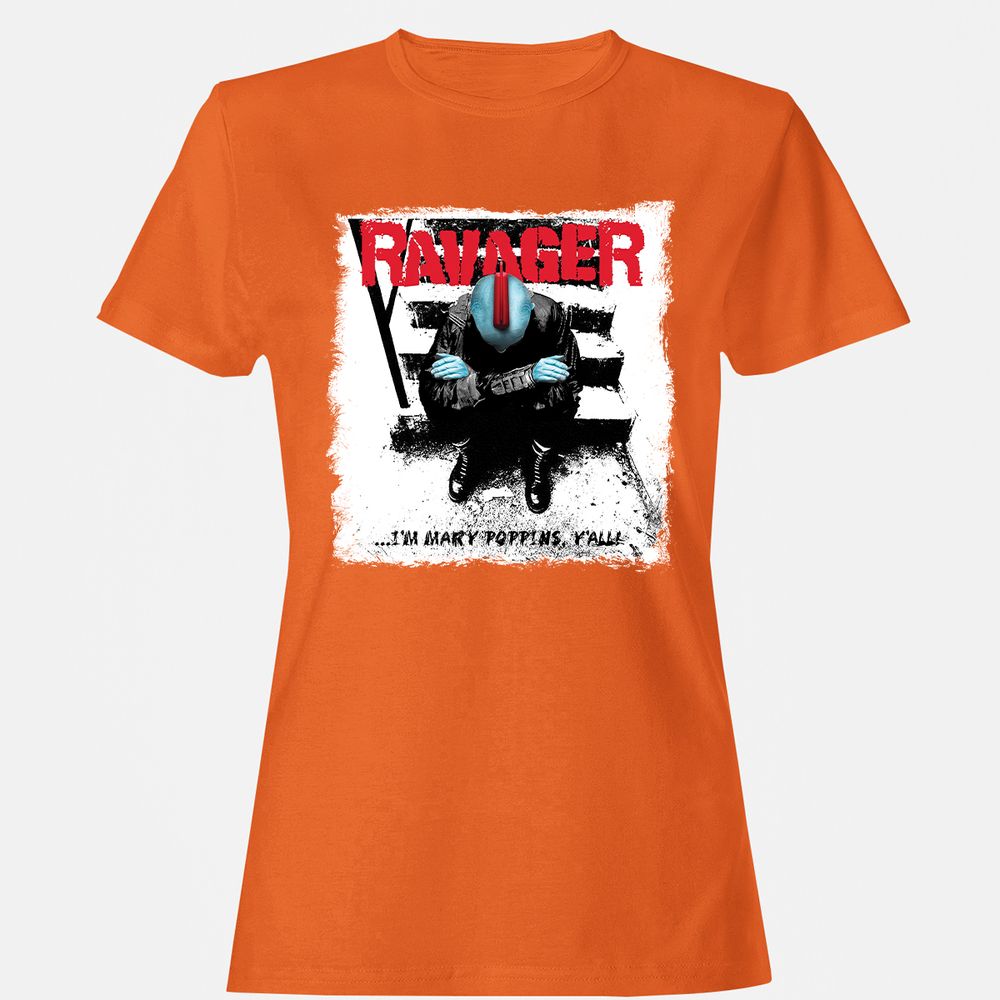 Women's T-Shirt - E72ENH9C - Orange - 11