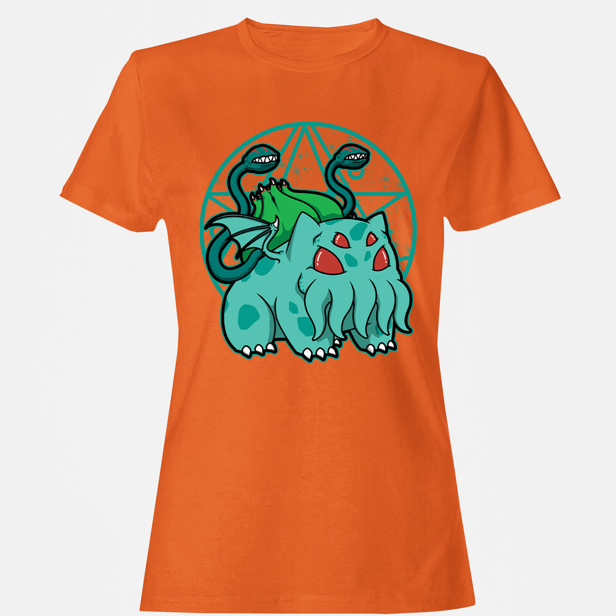 Women's T-Shirt - 3KDT9EDN - Orange - 11