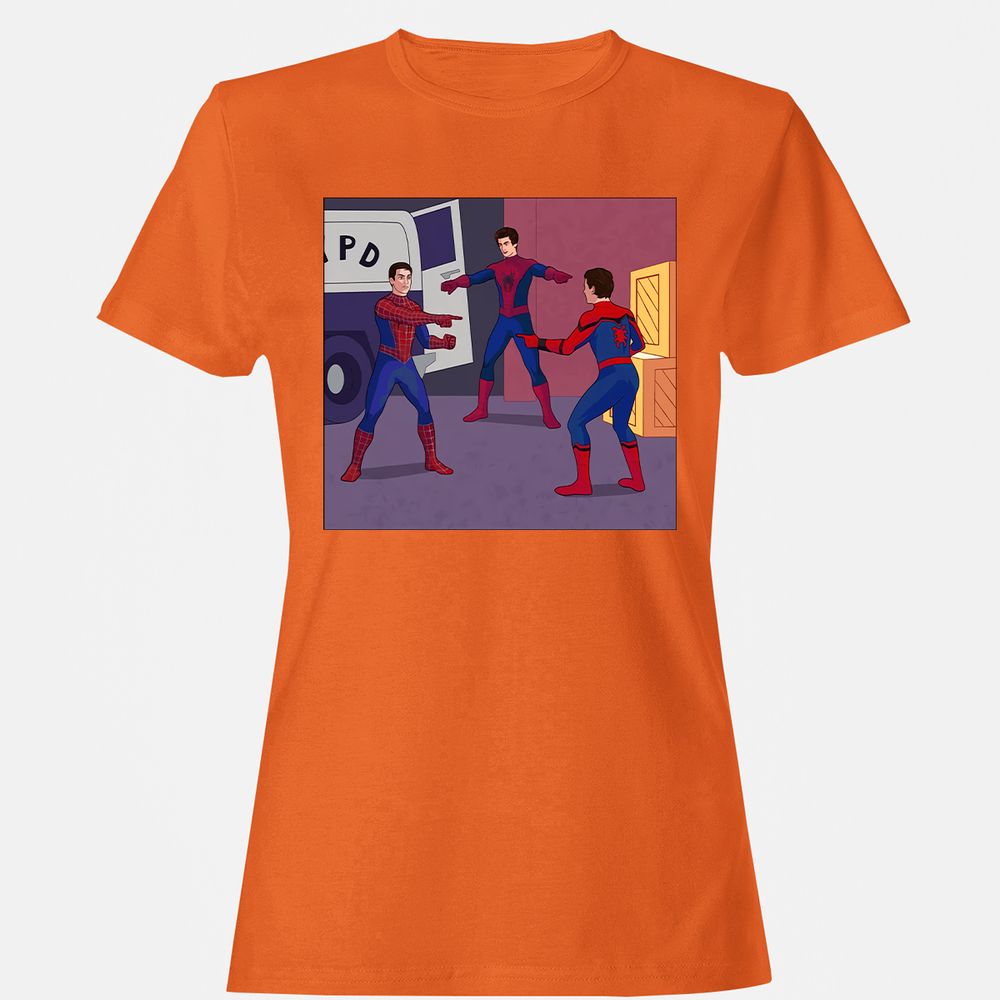 Women's T-Shirt - LZA6NVQV - Orange - 11