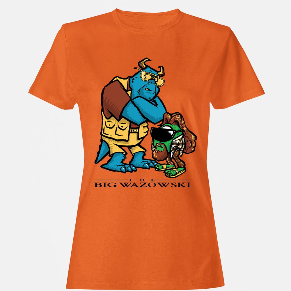 Women's T-Shirt - 573XLUGZ - Orange - 11