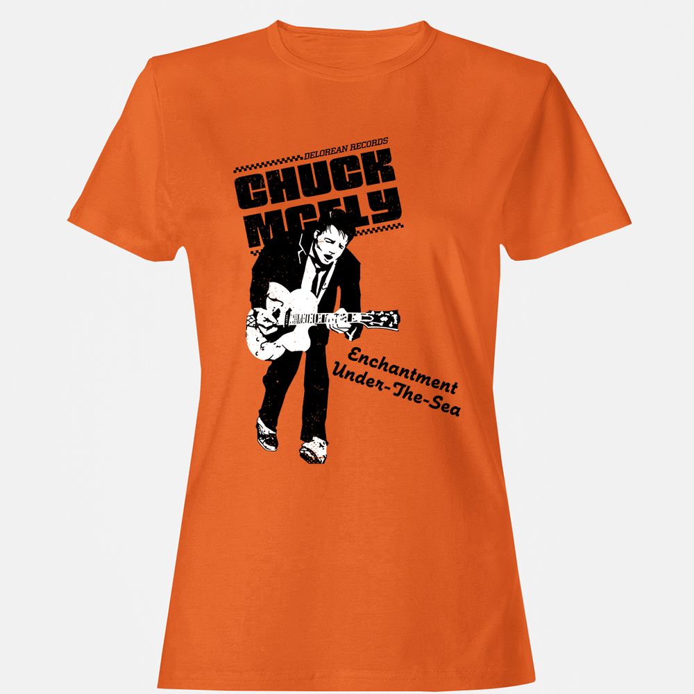 Women's T-Shirt - SCNVLEC5 - Orange - 11
